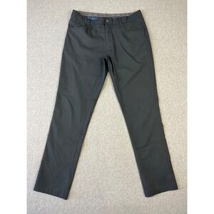 Puma Dealer Golf Pants Mens 36x34 Gray 5 Pocket Moisture Wicking Stretch